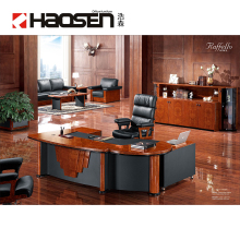 Wooden Leather Office Luxury Executive Desk Set - Rolls 6832