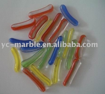 Glass squiggles - glass bead