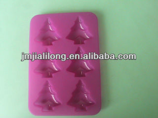 christmas silicone ice cube tray