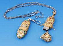 Mini Pendant Style Windowsxp Jewelry Usb Flash Drive Memory Sticks 128mb 256mb