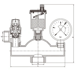 Brass Boiler Valve 3/4