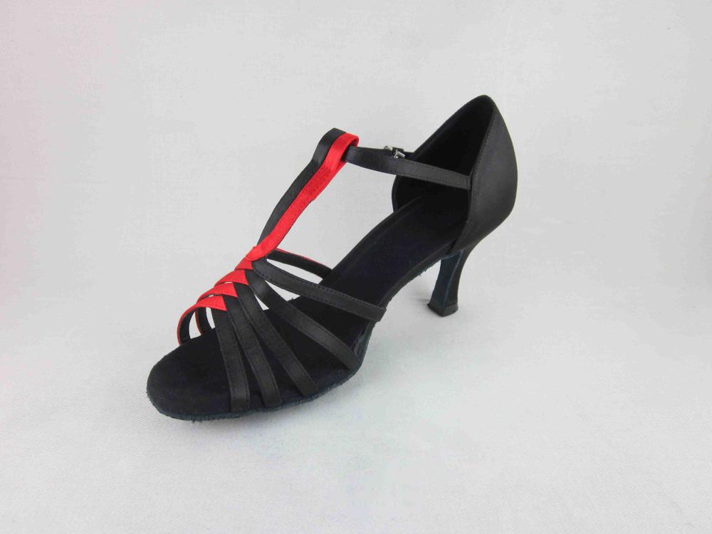 Ladies Red Dance Shoes Size 8