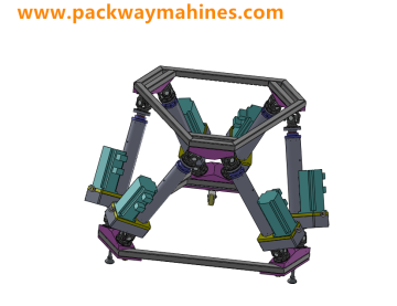 Flexible 6 Degrees of freedom stewart platform