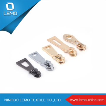 pass needle detector high end metal gold zipper slider for handbags