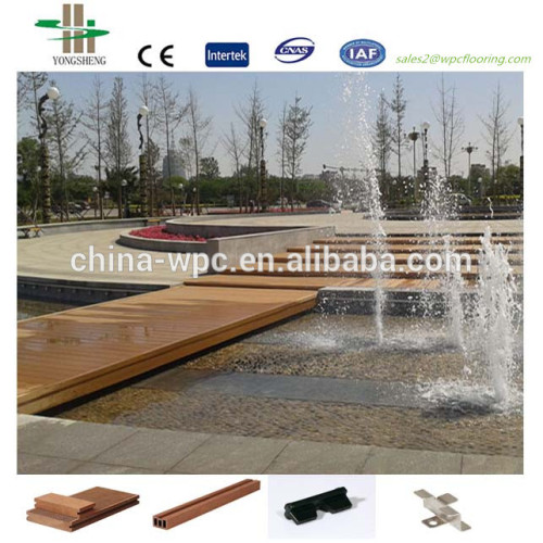 composite wood waterproof deck floor/composite wood WPC floor suppliers&exporters