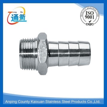 SS316 BSPT hose nipple