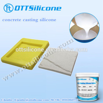 Garden stone silicone rubber molds