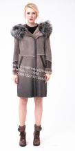 Short Women Spain Merino Shearling Thick Coat