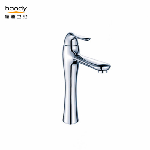 New design brass chromed tall basin mixer taps