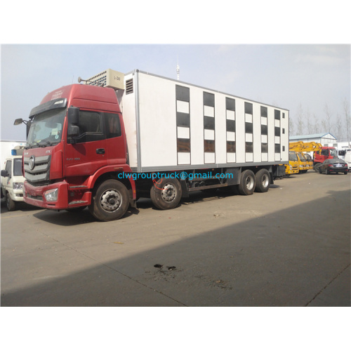 Caminhão de carroceria foton 8x4 30 ton freezer