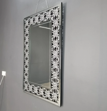 Interior decoration hanging mirror in the entrance