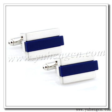 Dark Blue Culture stone Cufflinks,Jewelry