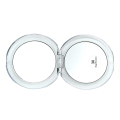 Miroir loupe double face pour sac à main