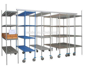 Guangzhou Factory Price Commercial Kitchen Shelving, Kitchen Wire Shelving