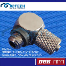 107265 Пневматски лакт fittng OD4mm x m5 THD