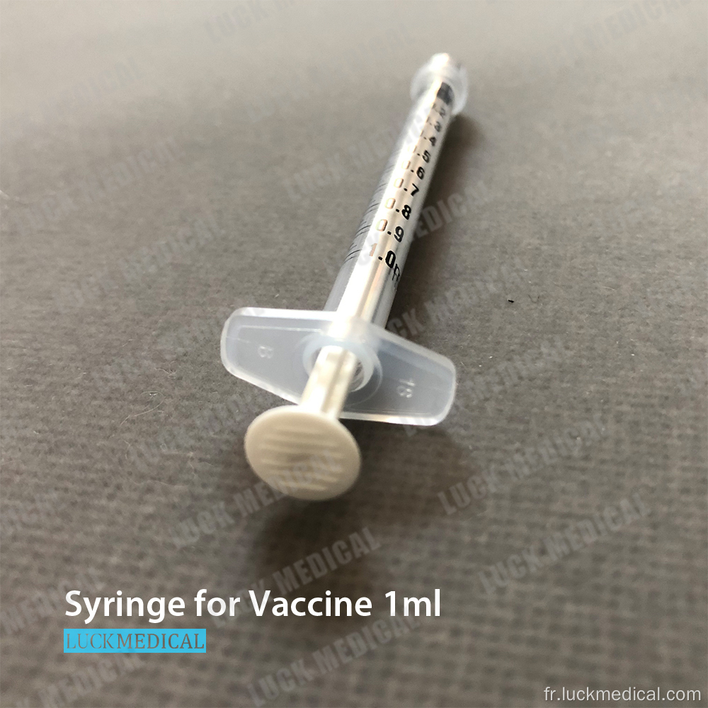 Seringue pour covide 19 vaccin 1 ml