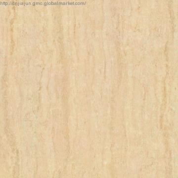 Sealed Classico Travertino Polished Porcelain Floor Tiles TS6009-1