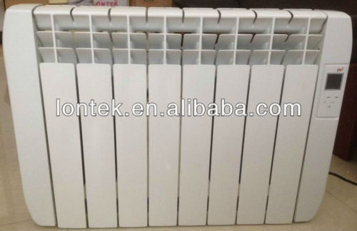 Electric fluid aluminium radiator heater