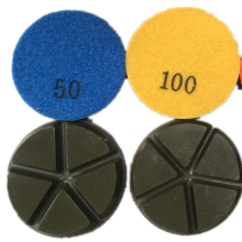 3 Inch Super Hybrid Ceramic Bond Concrete Floor Polishing Pad