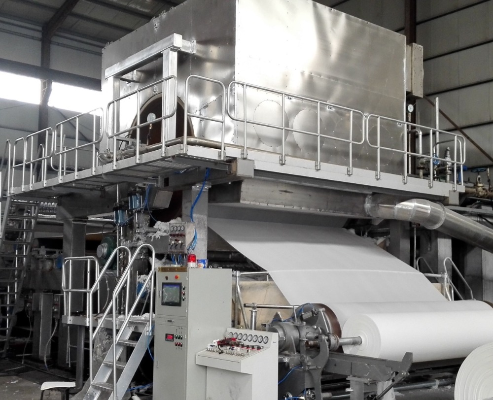 Virgin Pulp Toilet Tissue Making Machine