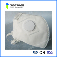 Non Woven Ear-Loop N95 Face Mask with Respiration Valve