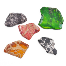 2016 fashion red jasper rough natural stone beads for decoration