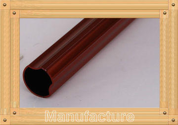 HY8210 Red Decorative Curtain Poles