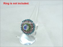 Acrylic cone ring stand