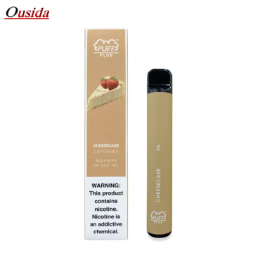 E-CIG 800 Puffs Disponível vape Puff Plus