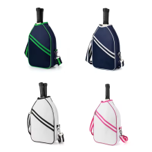 Custom Logo Padel Bag with Zipper Shoulder Strap for Racquet Storage