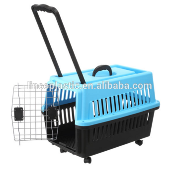 Portable foldable pet carrier