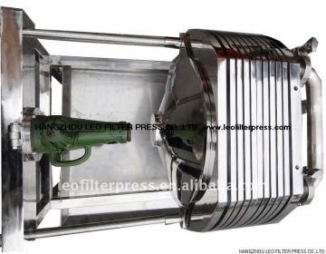 Leo Plate Frame Filter Press SS Plate Frame Filter Press