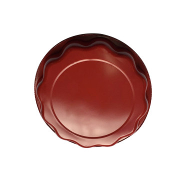 Red Sunflower Shape Carbon Steel Baking Mold Pan