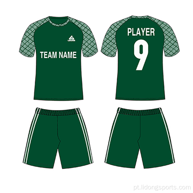 OEM New Model Sublimation Imprimindo Jersey de Futebol