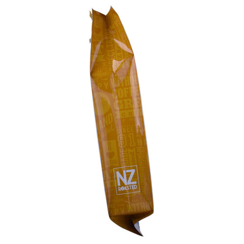 250g Side Gusset Bag Custom Coffee Pouches med avgassing ventil