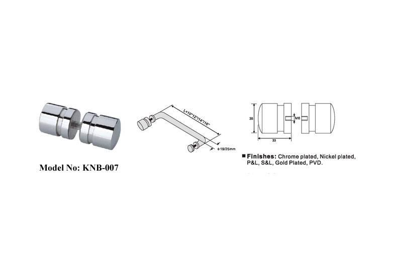 Contemporary Design Back To Back Door Knob B