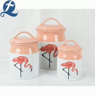 Amazon Popular Storage Decal Container Ceramic Canister