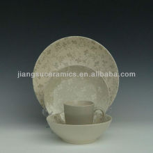 plate bowl cup stamping printing process ceramic tableware stoneware dinner set western cutlery
