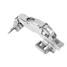 Industrial strength large angle hinge