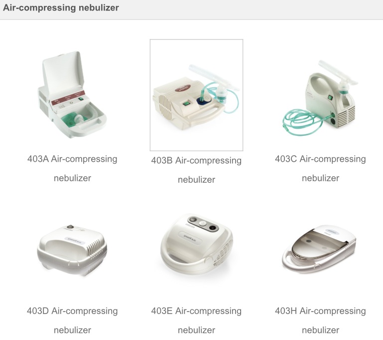 Air-Compressing Nebulizer with CE (403C)