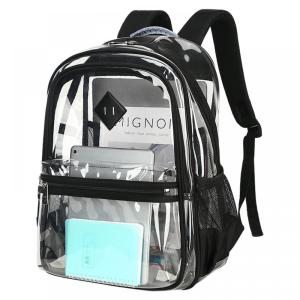 WYCY Clear Backpack Heavy PVC Transparent Bag