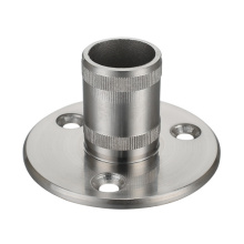 Inox railing base fitting for railing system