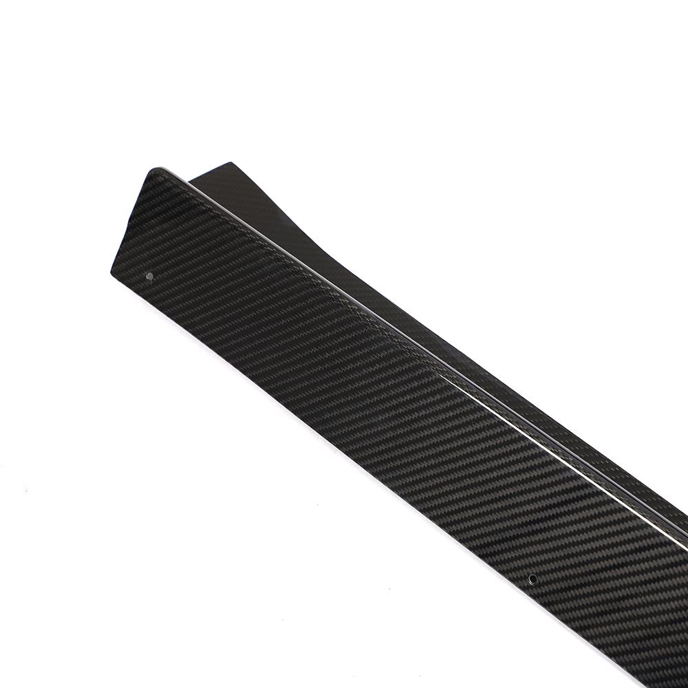 Prepreg Carbon Fiber M850i Side Skirts Extension for BMW 8 Series G16 Msport F93 M8 2018 2022 4-door sedan