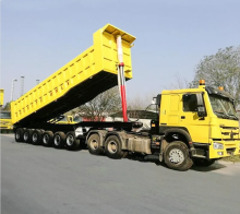 6 Axles Dump Semi Trailer