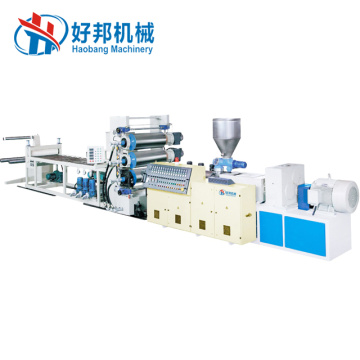 PVC free foam sheet extrusion production machine