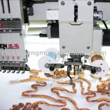 Taping embroidery machine