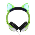 Creative Fox Cat Ears LED-Kopfhörer mit Beleuchtung