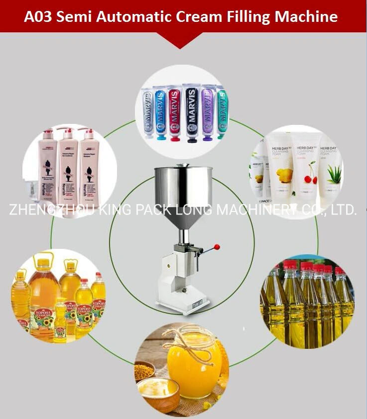   Kp-A03  Type Manual Paste Liquid Filling Machine