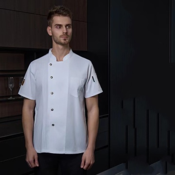 Wind King Chef Work Coat - Short Sleeve Kitchen Uniform
