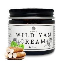 Private Label Natural Wild Yam Cream for Hormone Balance & Menopause Skin Care